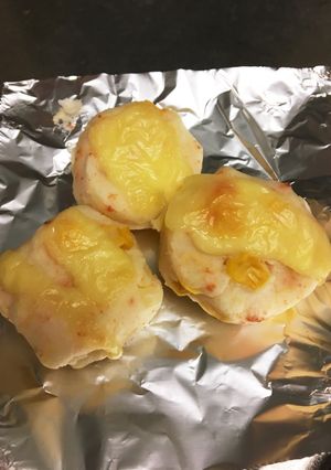 レシピ投稿祭　コーン鮭のポテチー焼き-レシピのメイン写真