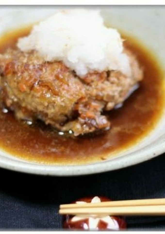 和風煮込みハンバーグ-レシピのメイン写真