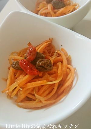 クミン風味のキャロットラペ　-レシピのメイン写真