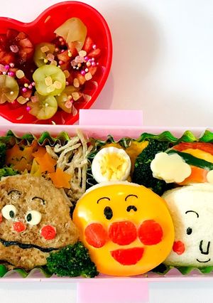 ピック無し！2歳児お弁当アンパンマン-レシピのメイン写真
