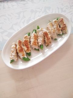 簡単に♪スナップえんどうの肉巻き-レシピのメイン写真