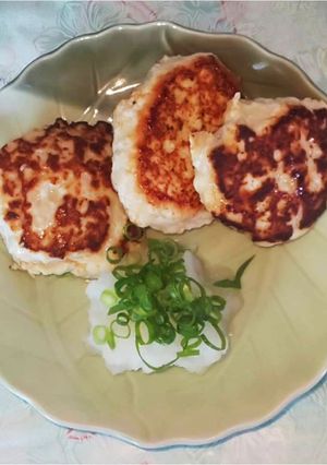 もっちりふわふわレンコンバーグ-レシピのメイン写真