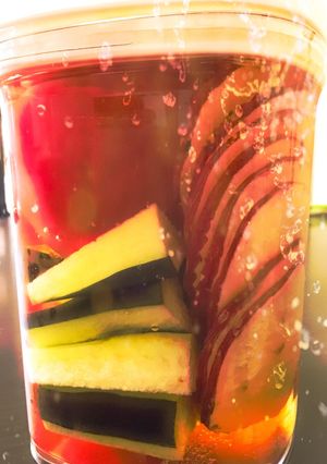 トマト・ナス・大根パプリカ残り野菜浅漬け-レシピのメイン写真