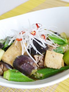 ナスと豆腐のさっぱり炒め煮♪-レシピのメイン写真