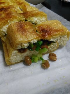 油揚げの納豆キムチサンド-レシピのメイン写真