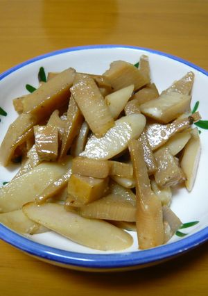 竹の子の煮つけ　翌日はバターマヨで!!-レシピのメイン写真