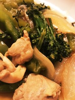 タイ風チキンと野菜の炒め物-レシピのメイン写真
