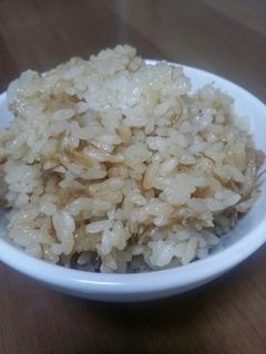 なめたけとツナの簡単炊き込みご飯-レシピのメイン写真