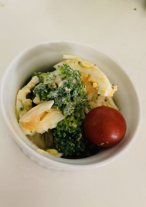 ブロッコリーと玉子-レシピのメイン写真