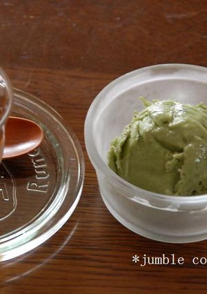 手間なし・簡単♪抹茶のジェラート-レシピのメイン写真