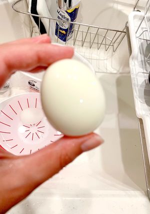 ゆでたまご☆つるつるに剥く方法-レシピのメイン写真