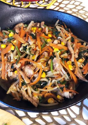給食＊ビビンバ-レシピのメイン写真