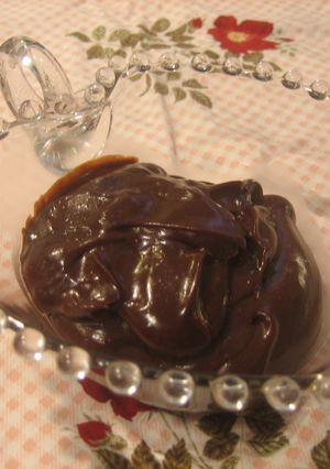 レンジで！チョコレートクリーム-レシピのメイン写真