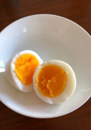 常温に戻さず、失敗しにくいゆで卵（半熟）-レシピのメイン写真