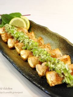 厚揚げの肉巻き〜ネギ塩ダレ〜-レシピのメイン写真