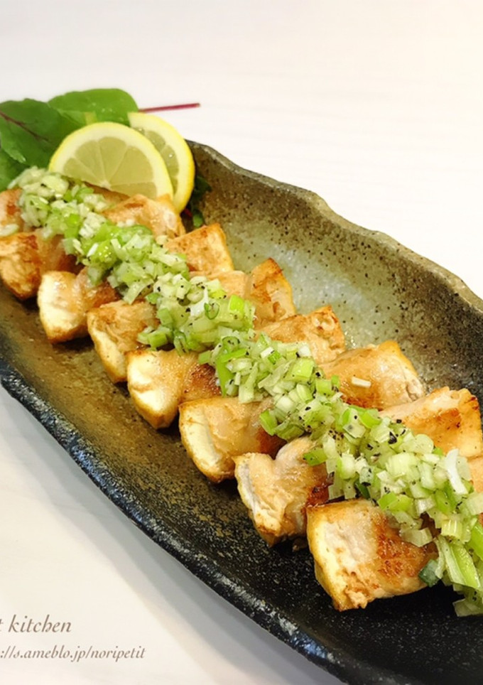 厚揚げの肉巻き〜ネギ塩ダレ〜-レシピのメイン写真