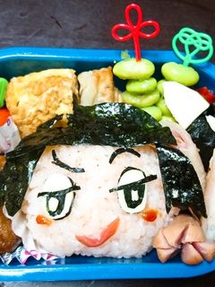 チコちゃん キョエちゃんキャラ弁-レシピのメイン写真