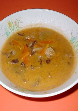 ビーフストロガノフ★神戸市学校給食レシピ-レシピのメイン写真