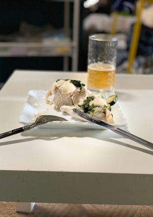 簡単！ナンプラーとパクチーサラダチキン♪-レシピのメイン写真