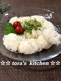 おもてなし☘️美盛素麺(*^m^*)-レシピのメイン写真