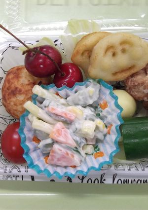 【保育園給食】　お弁当給食-レシピのメイン写真