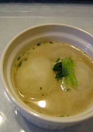 ゴマ好きの胡麻スープ-レシピのメイン写真