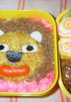 大阪人の作る★キャラ弁①らい４ちゃん-レシピのメイン写真