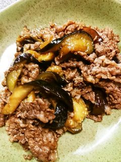 牛肉と茄子のオイスターソース炒め-レシピのメイン写真