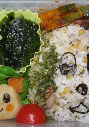 いないいないばあ！弁当（キャラ弁）-レシピのメイン写真