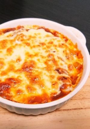 冷凍ギョーザで簡単！カボチャのラザニア風-レシピのメイン写真