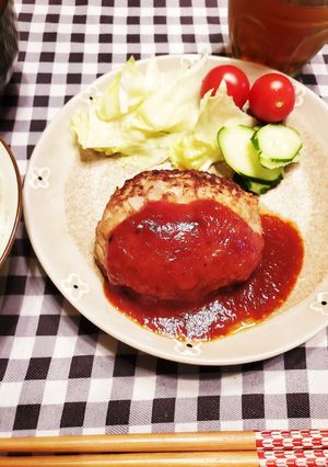 【大家族向け】ハンバーグ【かさ増し】-レシピのメイン写真
