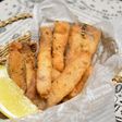 おからパウダーでカジキのスティック唐揚げ