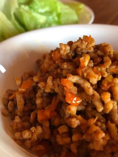 節約☆肉そぼろのレタス包み〜無添加-レシピのメイン写真