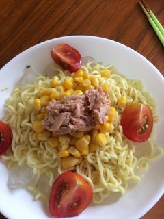 さっぽろ一番塩とんこつの冷やしラーメン-レシピのメイン写真