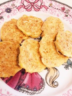 離乳食☆キャベツと納豆のお焼き☆中期-レシピのメイン写真