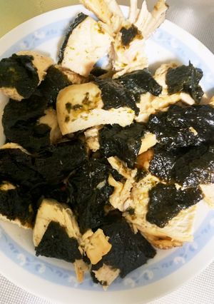 レンジで丸ごとサラダチキン（磯辺焼き味）-レシピのメイン写真