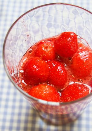 イチゴのあっさり簡単ジャム♪甘さ控えめ♪-レシピのメイン写真