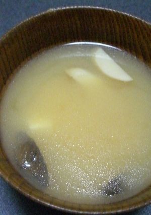 エリンギ味噌汁-レシピのメイン写真