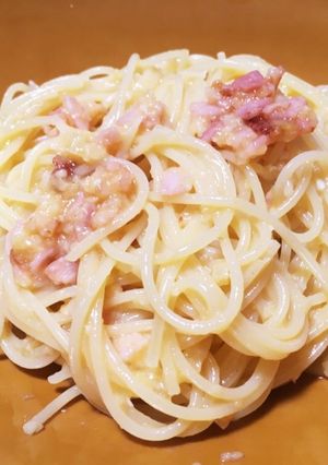 絶品!簡単!卵だけの濃厚カルボナーラ-レシピのメイン写真