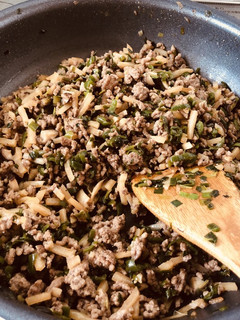 漢の そぼろ飯(青椒肉絲風)-レシピのメイン写真