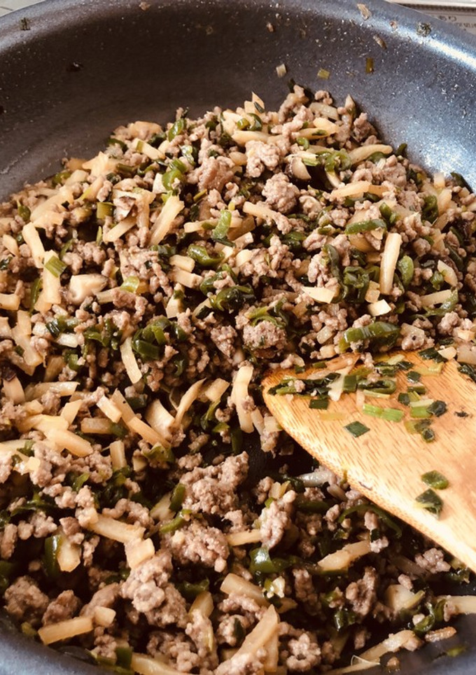 漢の そぼろ飯(青椒肉絲風)-レシピのメイン写真