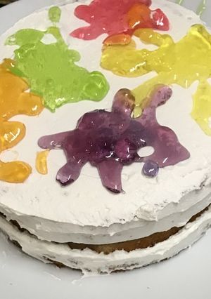 スプラトゥーンのケーキ★インクの作り方☆-レシピのメイン写真