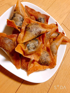 おやつに♡あんこ春巻き-レシピのメイン写真