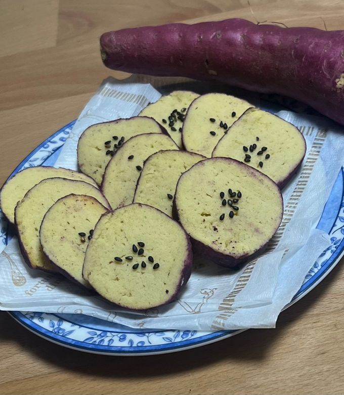 簡単ヘルシー✨米粉deさつまいもクッキー-レシピのメイン写真
