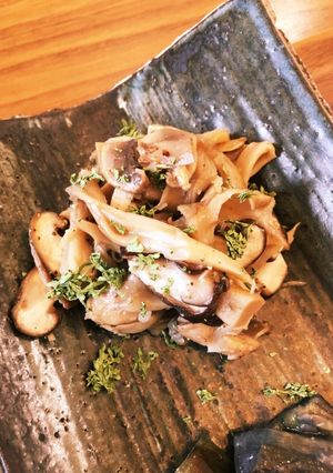 キノコの肉汁煮-レシピのメイン写真