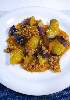 簡単！キムチ麻婆茄子(とろとろコツあり)-レシピのメイン写真