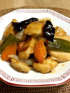 揚げない酢鶏-レシピのメイン写真