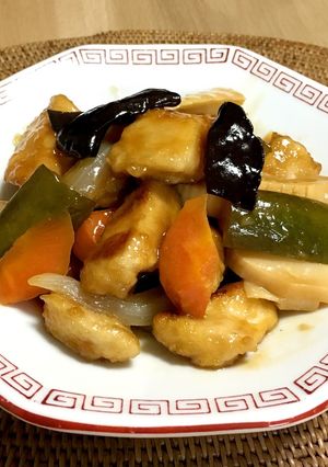 揚げない酢鶏-レシピのメイン写真
