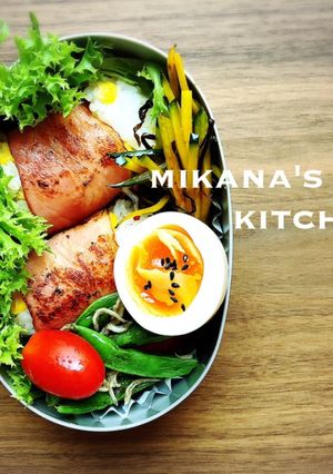 娘弁♪女子弁♪ベーコン巻きおにぎり弁当-レシピのメイン写真