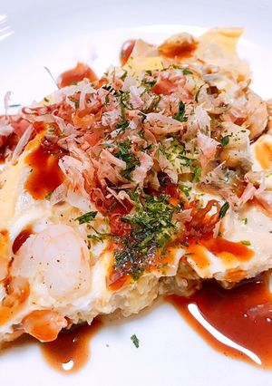 簡単！なんちゃってダイエットお好み焼き-レシピのメイン写真